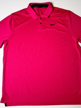 Nike Dri-Fit Vapor Performance Polo Men’s Sz XL Magenta NWT